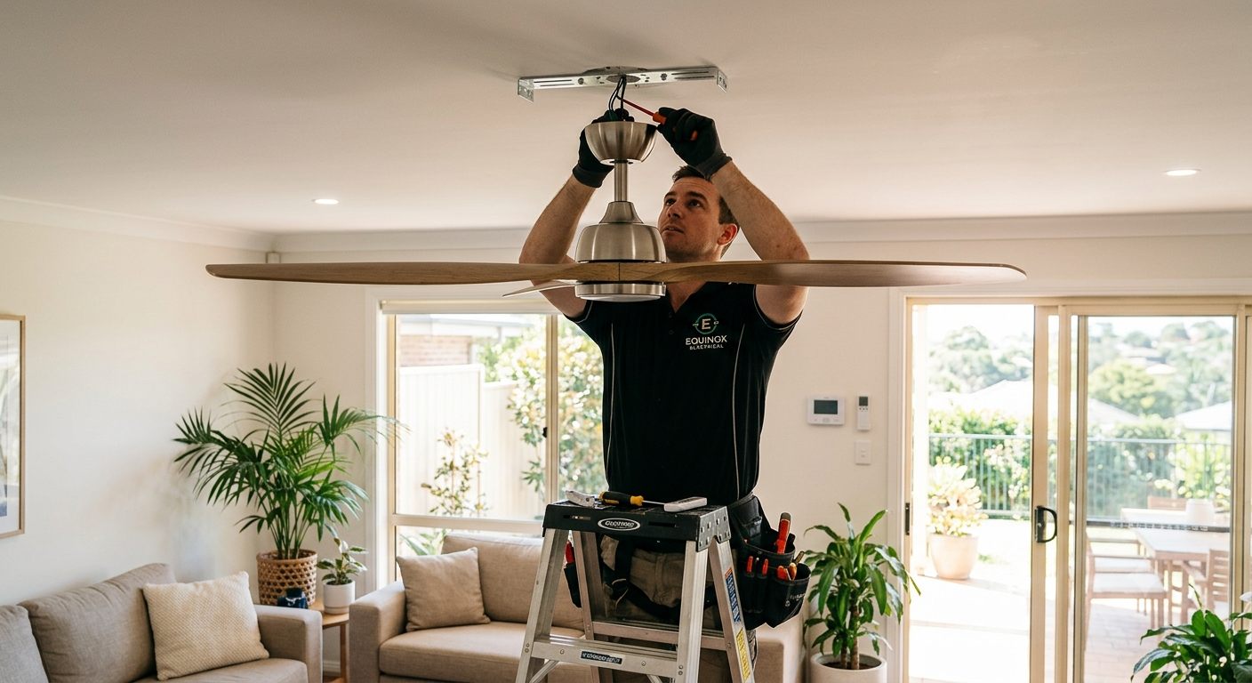 Why Professional Ceiling Fan Installation is a Game-Changer for Your Home